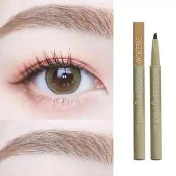 

1Pcs Waterproof Shaping Eyebrow Cream Water Eyebrow Pencil Stereoscopic Naturally Lady Long Lasting Microblading Effect Pen New