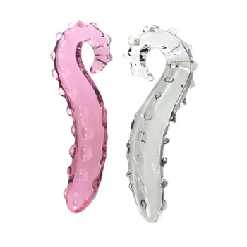 Huge Crystal Glass Dildos G-spot Stimulation For Women Masturmating Sex Product 6