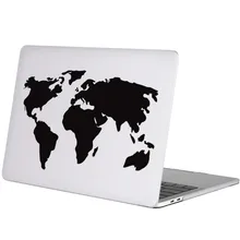 Карта мира, креативная наклейка, наклейка для ноутбука Macbook Pro Air retina 11 12 13 15 дюймов, Виниловая наклейка для Mac, Обложка Mi Surface Book