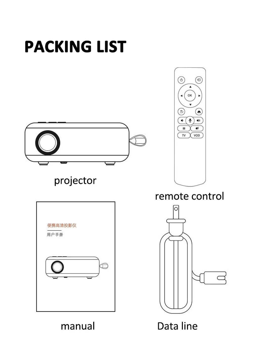 N1 4K Projector mini Proyector For Home Theater led projector WiFi 1080P full hd Media Player проектор для дома