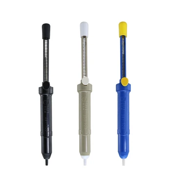 

BST-108 Professional Removal Solder Tool Suction Tin Solder Suckers Gun Soldering Iron Pen Hand Tools Set Gray