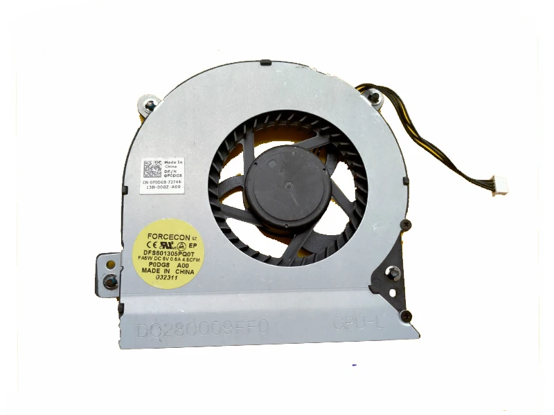 Новый оригинальный вентилятор охлаждения процессора ноутбука DELL Alienware MX18 M18X 0P0DG8 |