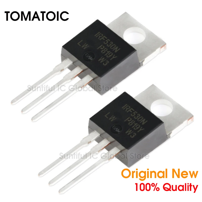 5 шт. IRF530NPBF TO220 IRF530N TO-220 N-Channel MOSFET 100В 17A | Электроника