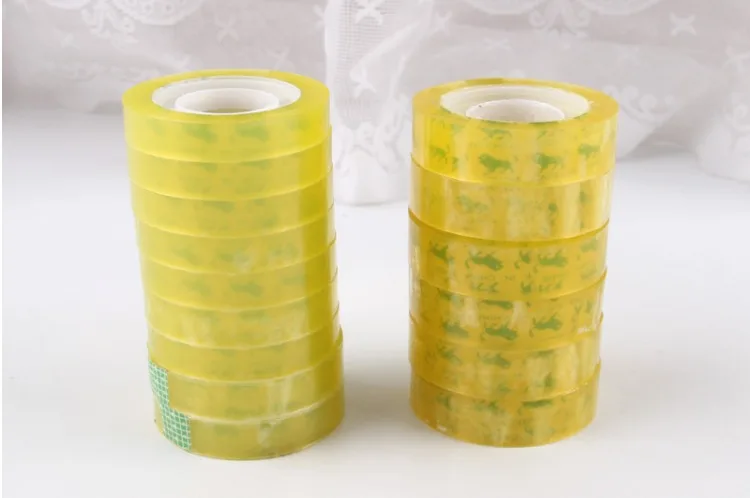Transparent Tape Small Adhesive Tape Wide 1cm Thick 1cm Bouquet Package Adhesive Tape Flower Shop Accessories Material Learning