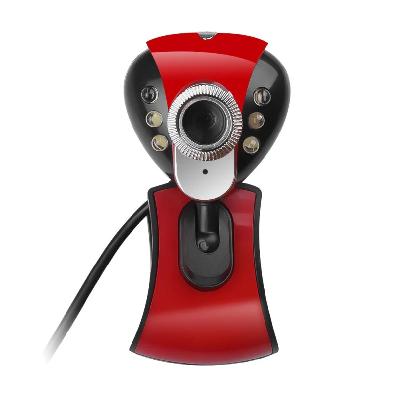 HD веб камера мини компьютер ПК с микрофоном вращающиеся камеры для прямой