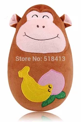 Gobelet gonflable Vertical en forme de singe, jouet pour bébé, clochette construite, marionnettes unisexes, modèle de sport en flanelle, 2021 