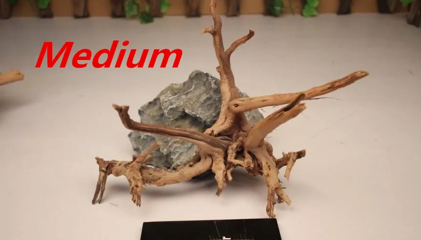 Натуральное дерево ствол driftwwood аквариум рептилия цилиндр изготовления корней растение дерево украшения орнамент(размер L