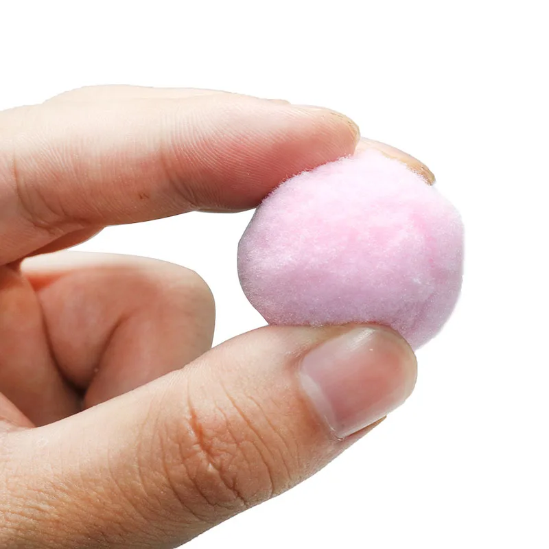 Cat Pompoms Colorful Cat Toys for Indoor Cats To Catch Chase, Plush Scratching DIY Kitten Chew Toys, Interactive Toys for Cats