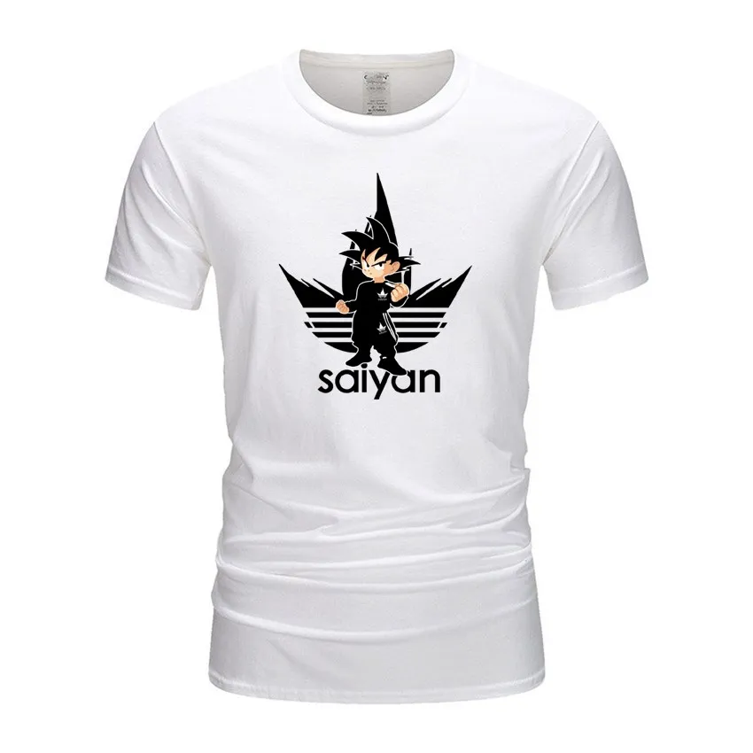 SAIYAN, мужские комплекты, дропшиппинг, толстовки+ штаны, Harajuku,, спортивные костюмы, повседневные толстовки, спортивный костюм, спортивная одежда, плюс 3XL - Цвет: T-shirt-white-H