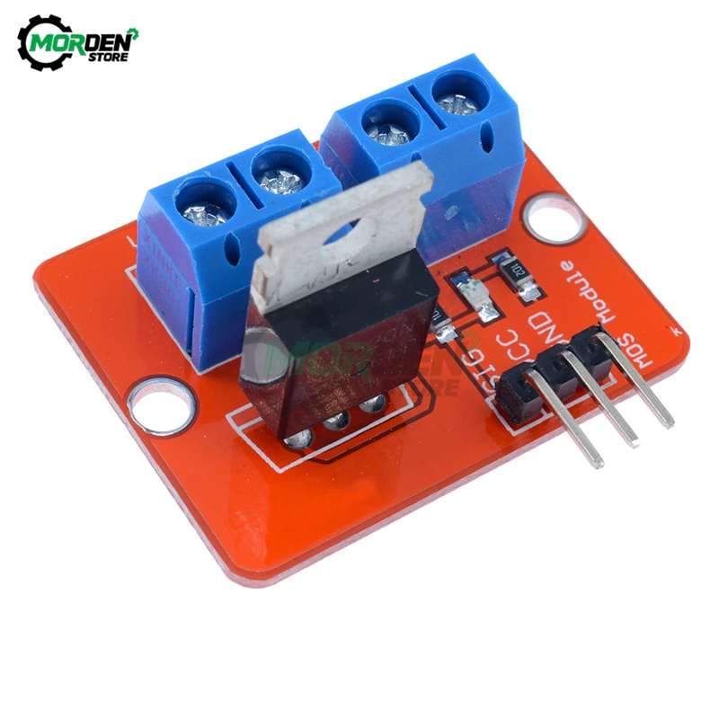 Верхняя кнопка Mosfet 0 24 В стандартный модуль IRF520 3 В/5 для Arduino MCU ARM Raspberry pi|Детали и
