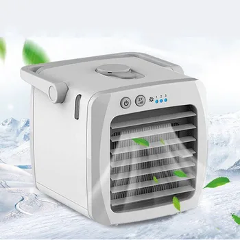 

Air Conditioner Air Cooler Mini Fan Portable Airconditioner For Room Home Air Cooling Desktop Usb Charging Air Conditioning Fan