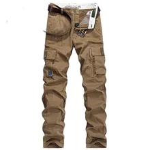 Осень Зима AFS джип военный карго армии военные брюки мужские карманы дизайн дышащий и удобный хлопок Мужская одежда
