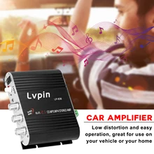 Mini amplificateur de puissance Audio stéréo HIFI, caisson de basses MP3, 2 canaux d'autoradio, fournitures de voiture automatiques