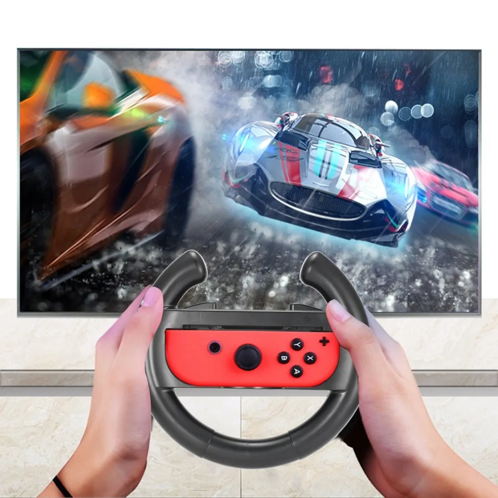 Для rend переключатель ABS Руль Ручка подставка держатель левый и правый Joycon для rend переключатель NS NX контроллер колеса