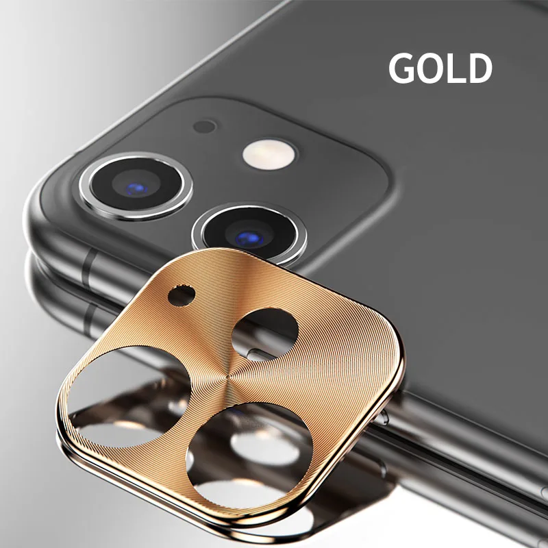 3D полная защита для iPhone 11 Pro Max Защитная пленка для объектива задней камеры iPhone11 алюминиевая металлическая задняя пленка для объектива из закаленного стекла