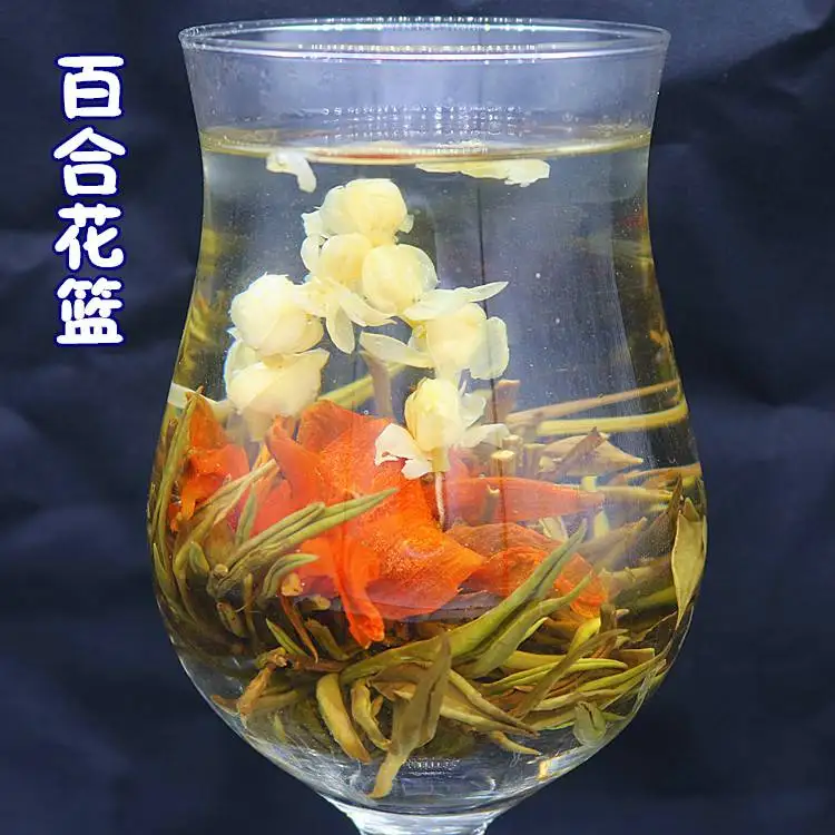 16 шт. цветочный чай разных цветов ручной работы Цветущий чай китайское цветение шары травяные поделки цветы подарочная упаковка