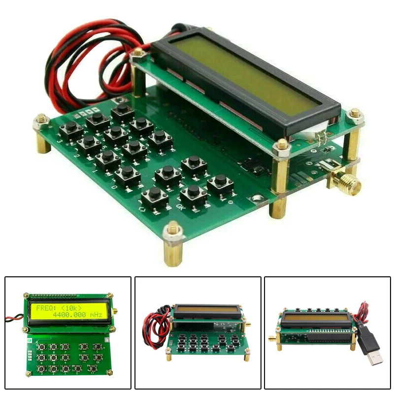 

RF Signal Generator 35MHz-4000MH Signal Source VFO HXY Variable-Frequency Oscillator Signal Generator Digital LCD display TN88