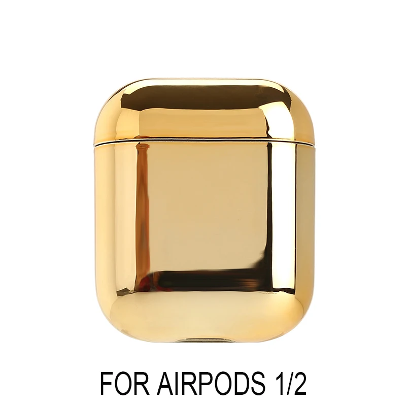 Чехол для наушников с красочным покрытием для Airpods 2 1 Air Pods Pro, Жесткий Чехол для наушников для AirPods Pro, защитный чехол для Airpods, чехол - Цвет: for airpods 1 2