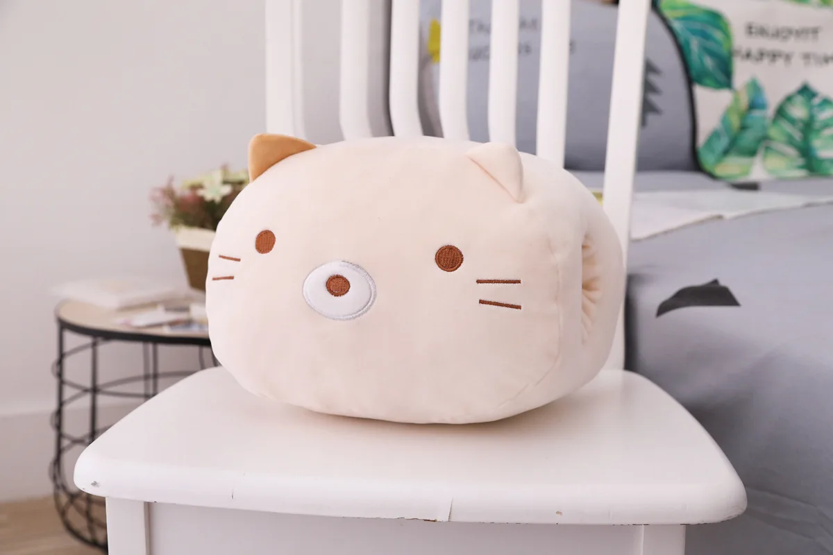 Мультфильм фрукты животных угол биологические руки теплые зимние руки девушки детей подарок на день рождения плюшевые игрушки