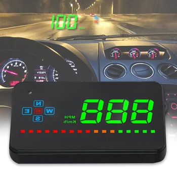 

Electronic Head Up Projector Easy Install Universal Clear Automatically Car Display GPS Speedometer Digital Convenient HUD