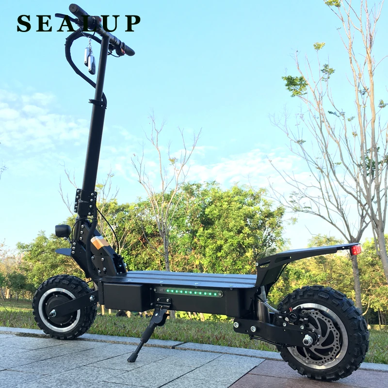 

60V5600W dual driveNewest product 1102 11inch SUV Wheels fat fast electric scooter with New Damping system electric scooter