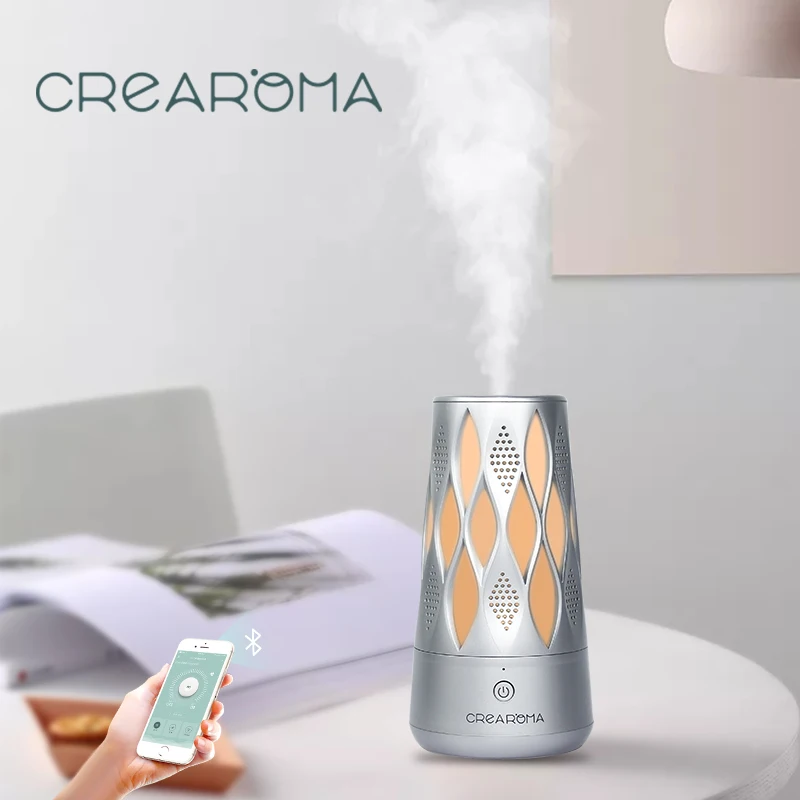 Crearoma 2019 Новое поступление Электрический Bluetooth Арома диффузор очиститель воздуха