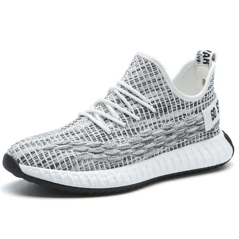 CREDRIZK/Брендовые мужские кроссовки; Flyknit; обувь для бега; дышащая Роскошная спортивная обувь на шнуровке; мужские кроссовки; Zapatillas; спортивная обувь; Hombre