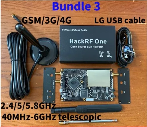 HackRF одно программное обеспечение с открытым исходным кодом радио Платформа 1 МГц-6 ГГц SDR макетная плата полный корпус корпуса из алюминиевого сплава