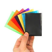 100 개/대 매트 스크럽 보드 게임 카드에 대 한 Muticolor 다시 카드 수호자 tcg에 대 한 Yugioh 카드 슬리브