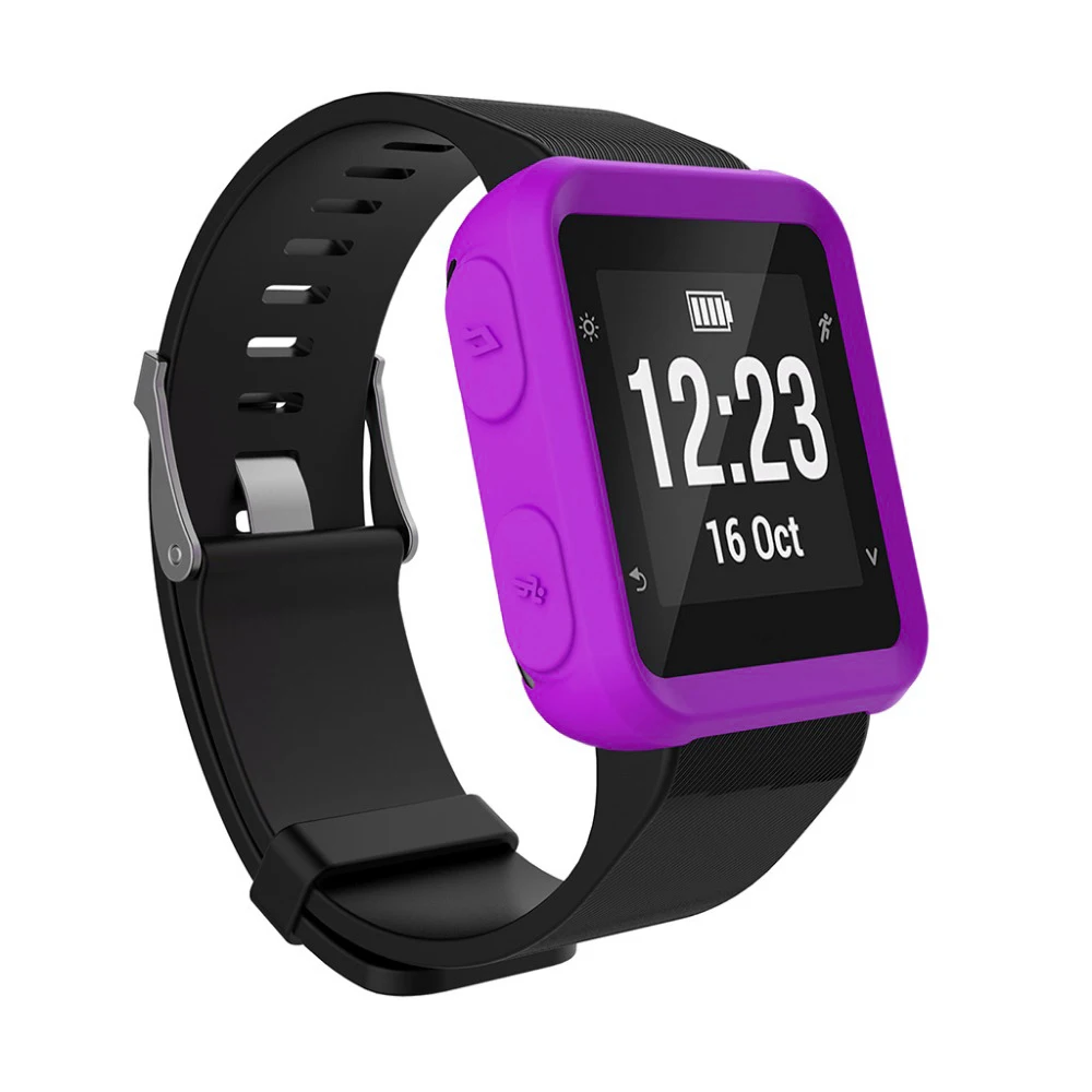 Силиконовый чехол для Garmin Forerunner 35/30/S20 защитный умных часов спортивных