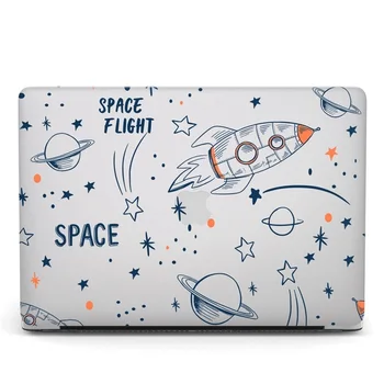 

Space Astronaut Case for Macbook Air 13 A1466 A1932 2018 Marble Glitter Cute Laptop Cover for Macbook Air 13 Case 2020 A2179