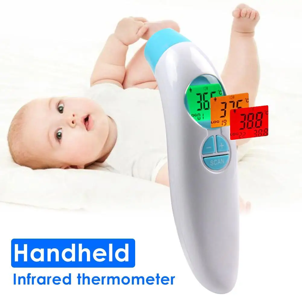 

Handheld Digital Non-contact Temperature Measurement Device Infrared Thermometer Forehead Temperature Meter Baby Care