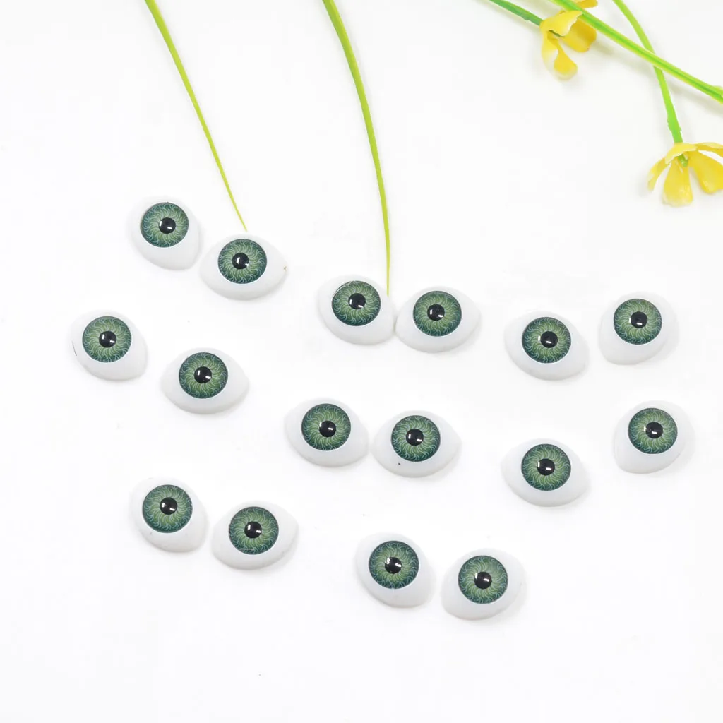 60pcs Modelling Toys Eyes Assorted Gothic Eyes Embellishments for Dolls Making Supplies DIY Crafts Supplies Toys Wiggle Eyes