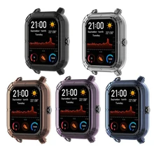 Прозрачный ТПУ мягкий силиконовый защитный чехол для Xiaomi Huami Amazfit GTS smart watch чехол s Сменные аксессуары