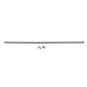 

320mm x M8 Stainless Steel Thread Bar Stock Rod Silver Tone