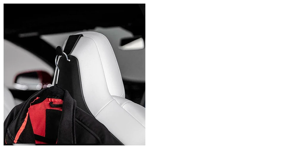 CITALL Черный алюминиевый сплав пальто мешок висячий крючок Seatback вешалка для одежды держатель подходит для Tesla модель S X