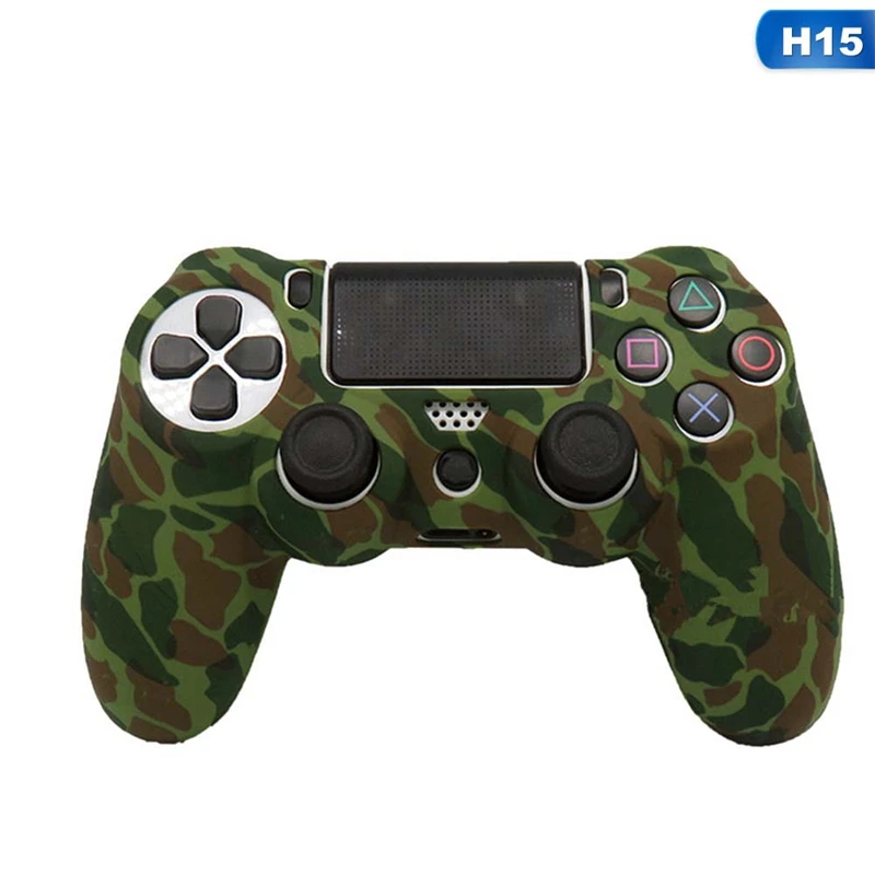 16 цветов Противоскользящий силиконовый защитный чехол для sony playstation 4 PS4 DS4 Pro тонкий контроллер большого пальца