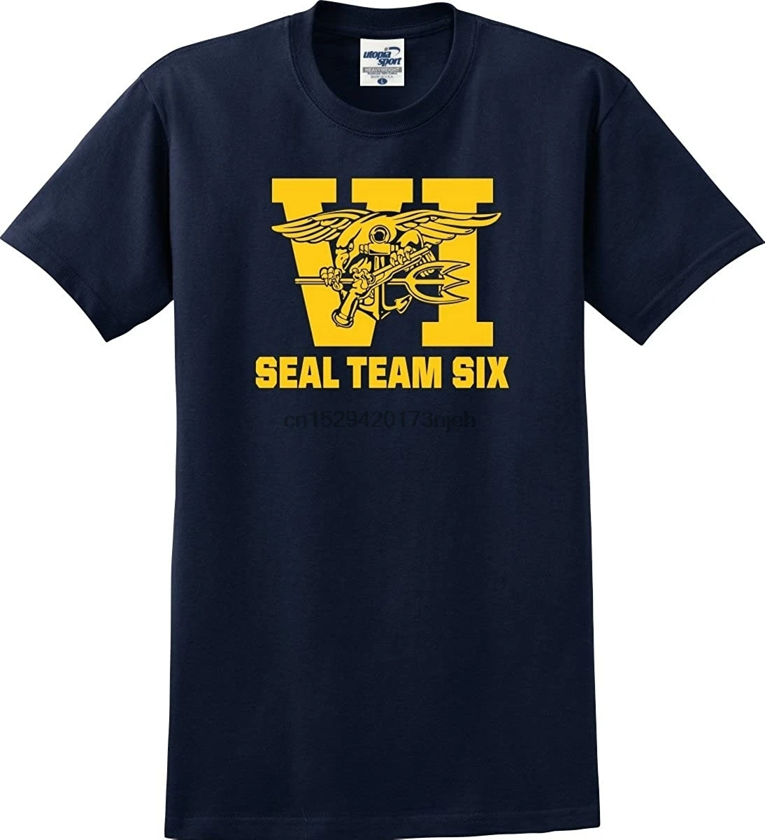 Футболка Navy Seal Team Six 6 VI (S-5X) | Мужская одежда
