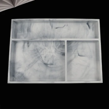 

Handmade Classified Storage Tray Resin Mold Multigrid Storage Dish Mold Tools M2EA