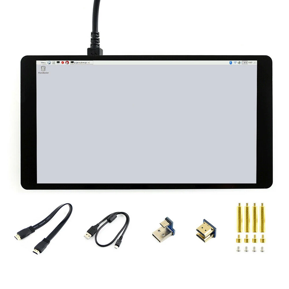 

Capacitive 5.5inch HDMI AMOLED Computer Accessories Easy Install Tempered Glass Support LCD Display Monitor For Raspberry Pi 4