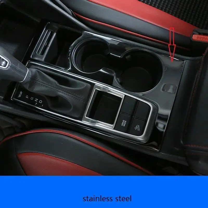 Чашки шестерни панель интерьера Automovil хром декоративный протектор части аксессуары для автомобиля Стайлинг 15 16 17 18 для hyundai Tucson - Название цвета: Version A