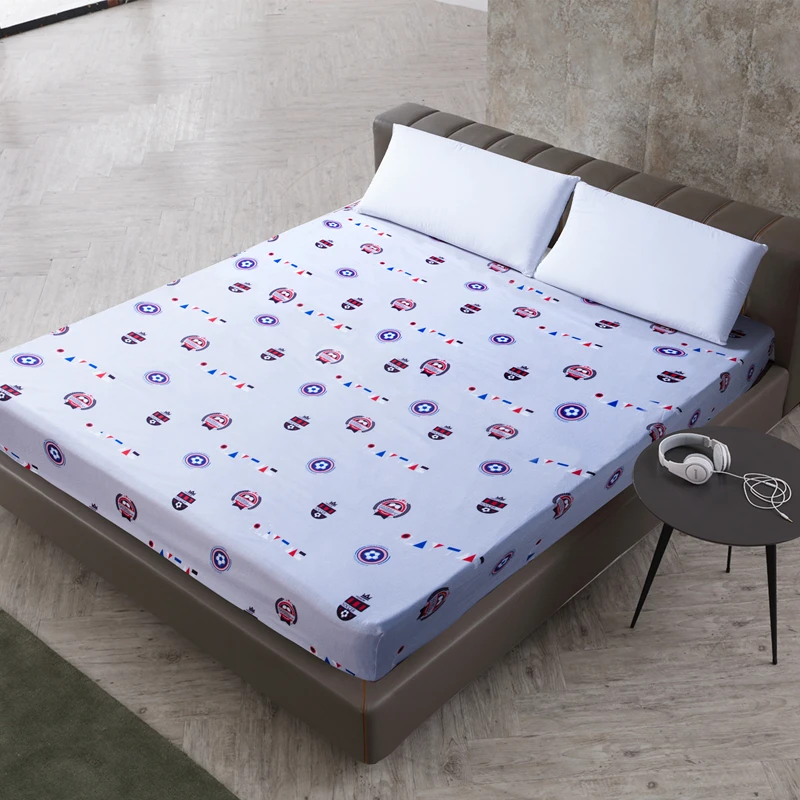 Высококачественный водонепроницаемый пылезащитный чехол для кровати с принтом