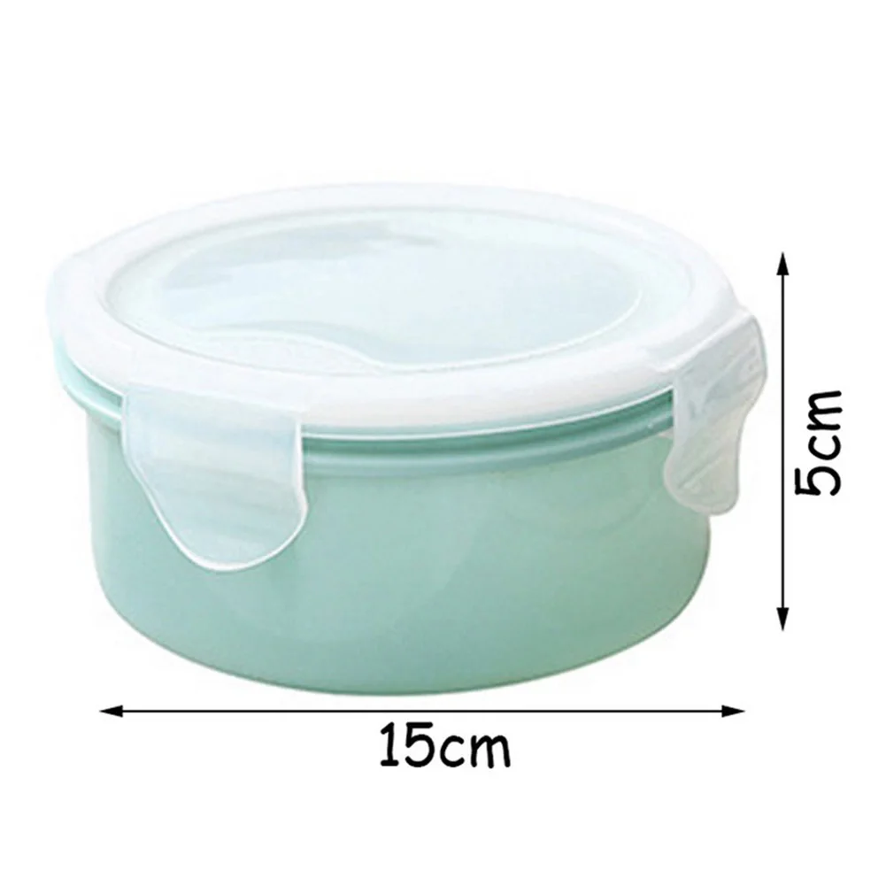 Arrival 280/380ml Portable Transparent Sealed Lunch Box Food Bento Storage Container Prevent leakage transparent seal bento box