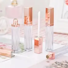 50 шт./лот, 5 мл пустые блеск для губ бутылочка DIY туба для губной помады бутылки для многоразового использования пустая бутылка для блеска для губ