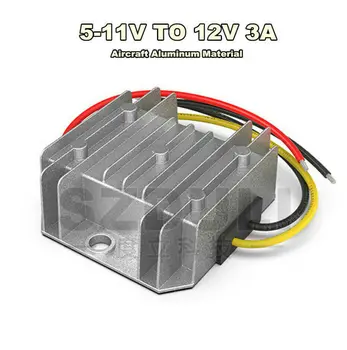 

Aluminum 3A 36W Automobiles Step Up DC6 To 12V Boost Converter Regulator Module