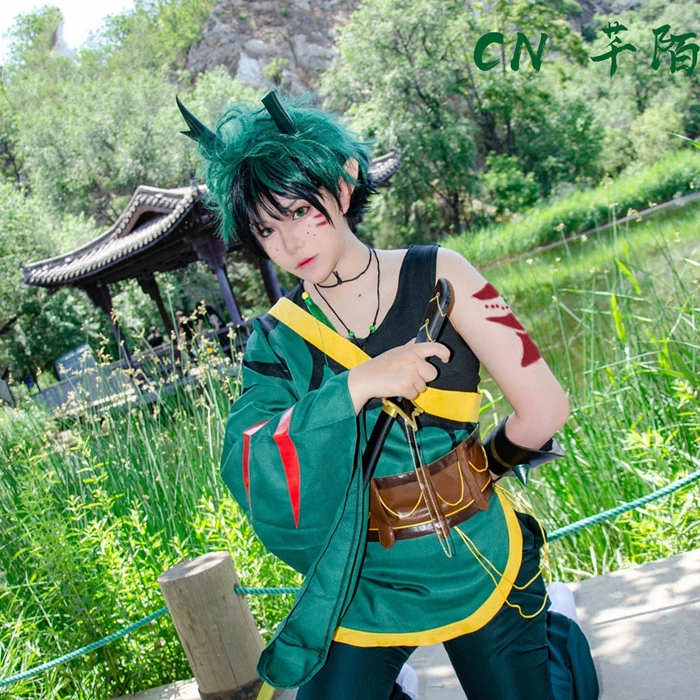 Аниме Boku no Hero Academy Midoriya Izuku The Atavist серия униформа косплей костюм унисекс Хэллоуин Карнавал