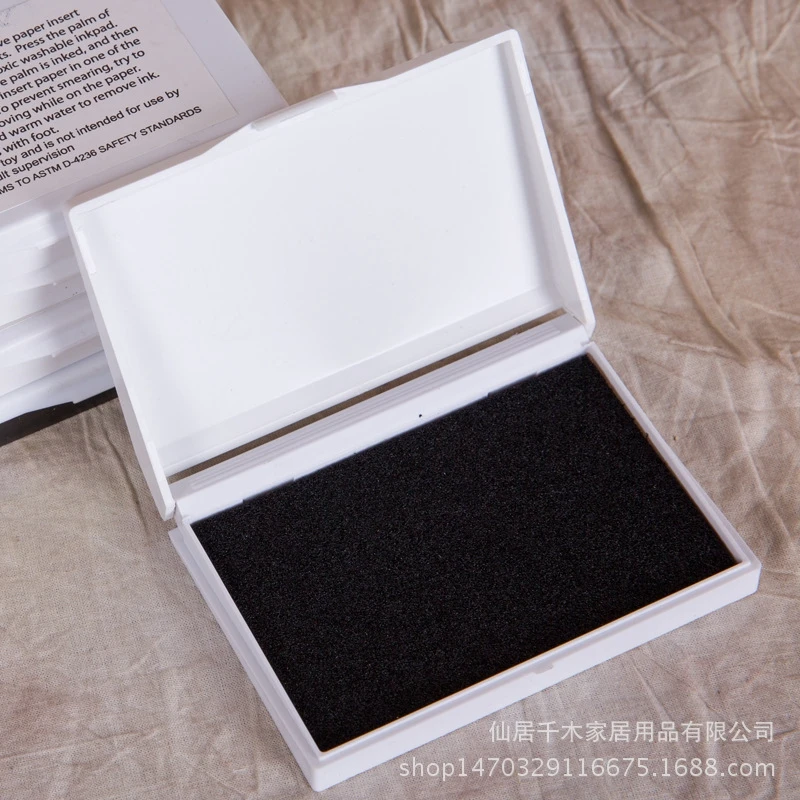 Детские безопасные чернила для печати прокладки, безчернильный отпечаток руки, Коробка Keepsake Maker памяти