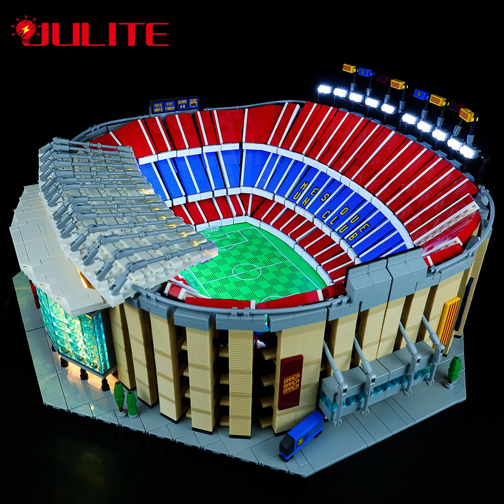 Kit Di Luci A Led Per Creator 10284 Camp Nou-Fc Barcelona Stadium Building Blocks Set Di Giocattoli Fai-Da-Te (Blocchi Non Inclusi)