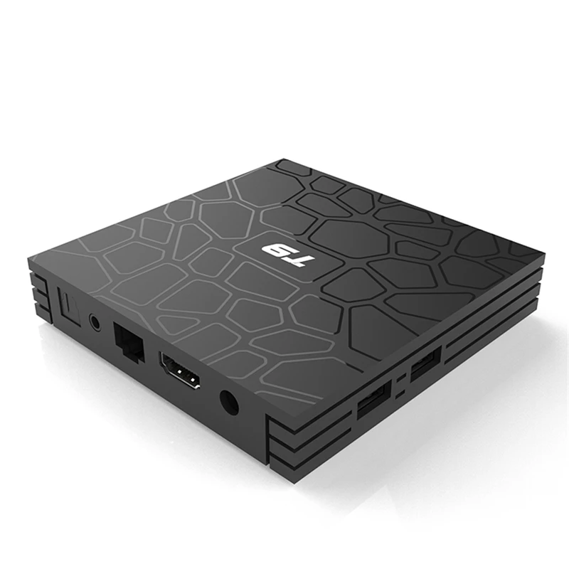 ILEPO T9 Android 8,1 ТВ-бокс RK3328 Четырехъядерный 4 Гб 32 г/64 г 2,4 ГГц Wifi 1000 м LAN 4K HDR H.265/H.264 смарт-потоковый медиаплеер