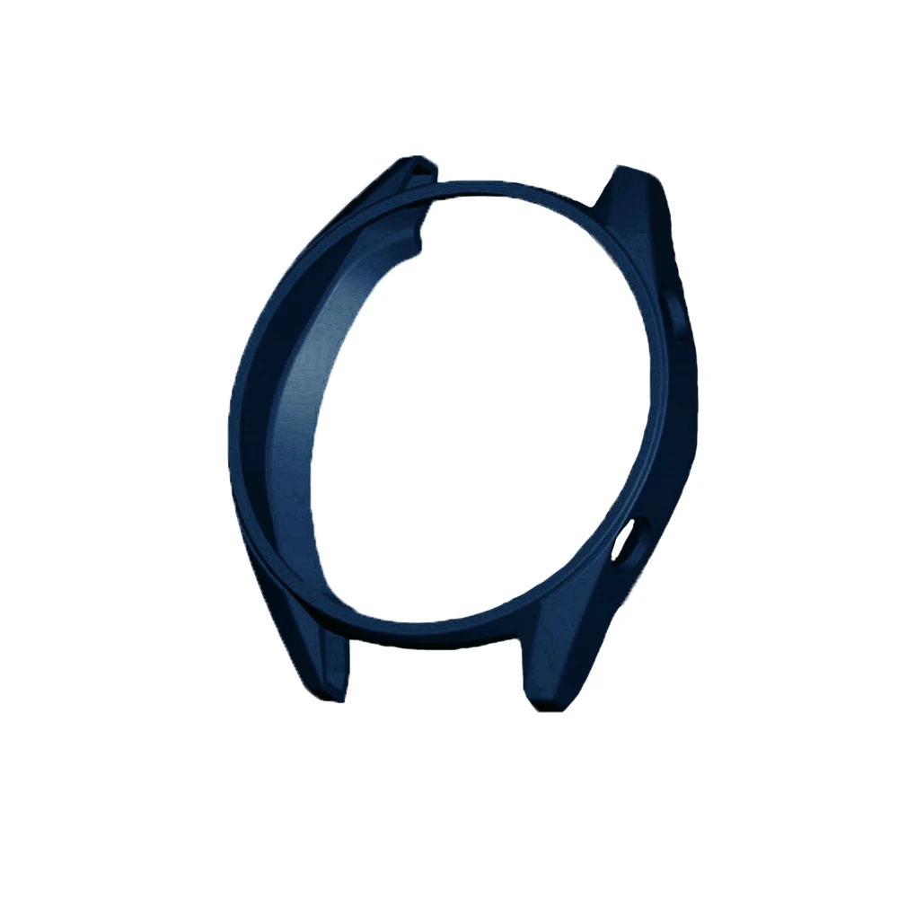 midnight blue Мягкий чехол из ТПУ, защитный чехол с защитой от царапин, защитная рамка для huawei Watch GT/GT 2 46 мм, аксессуары для умных часов - Цвет: midnight blue